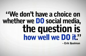 social media for authors Quote from erik qualman